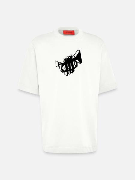 trompeta - Heavyweight T-Shirt - made by SPREAD - OFF WHITE