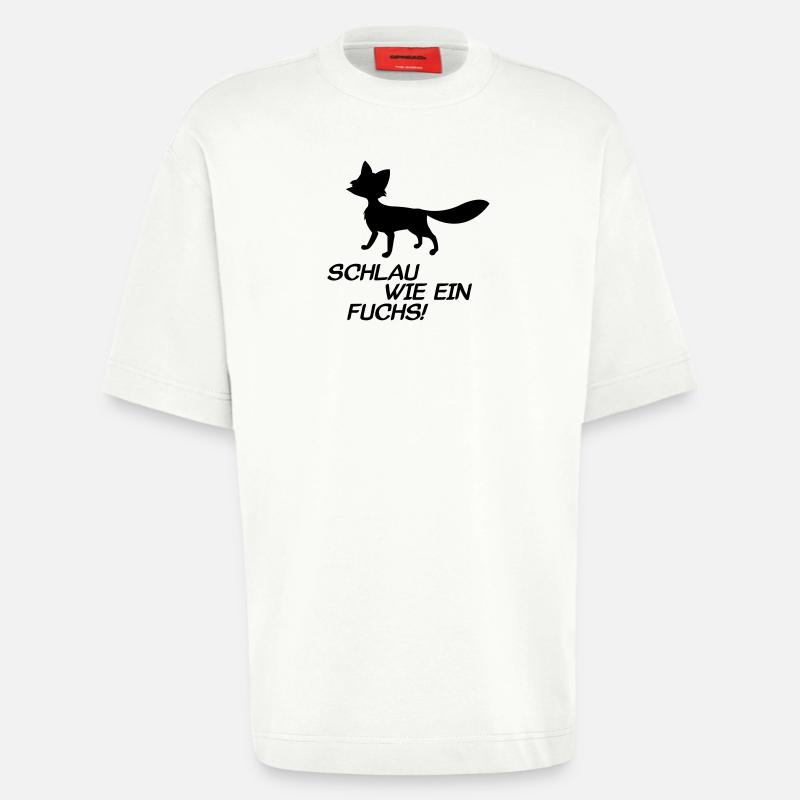 fuchs - Heavyweight T-Shirt - made by SPREAD  - OFF WHITE