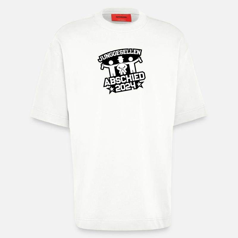 Junggesellenabschied 2024 - Heavyweight T-Shirt - made by SPREAD - OFF WHITE