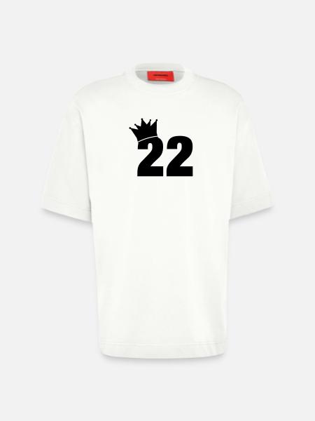 22_krone_f1 - Heavyweight T-Shirt - made by SPREAD - OFF WHITE