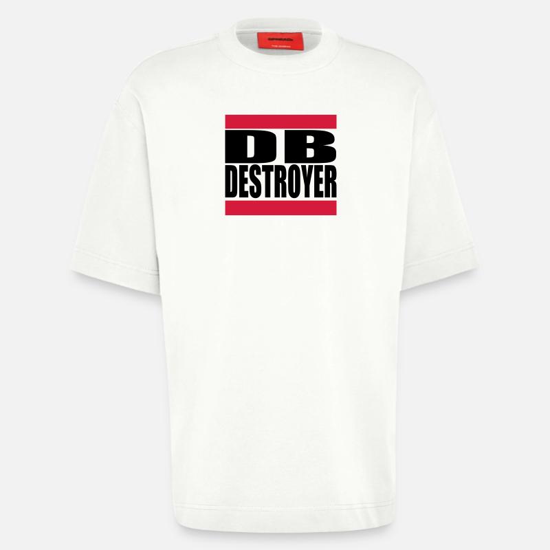 db - Heavyweight T-Shirt - made by SPREAD  - OFF WHITE
