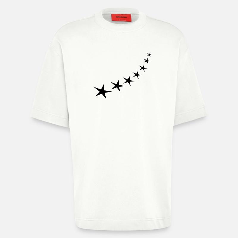 Sternenbogen - Heavyweight T-Shirt - made by SPREAD  - OFF WHITE