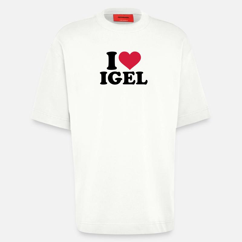 Igel - Heavyweight T-Shirt - made by SPREAD - OFF WHITE