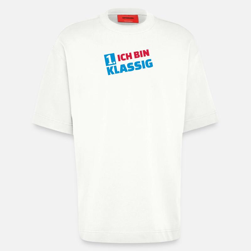 Erstklassig - Heavyweight T-Shirt - made by SPREAD  - OFF WHITE