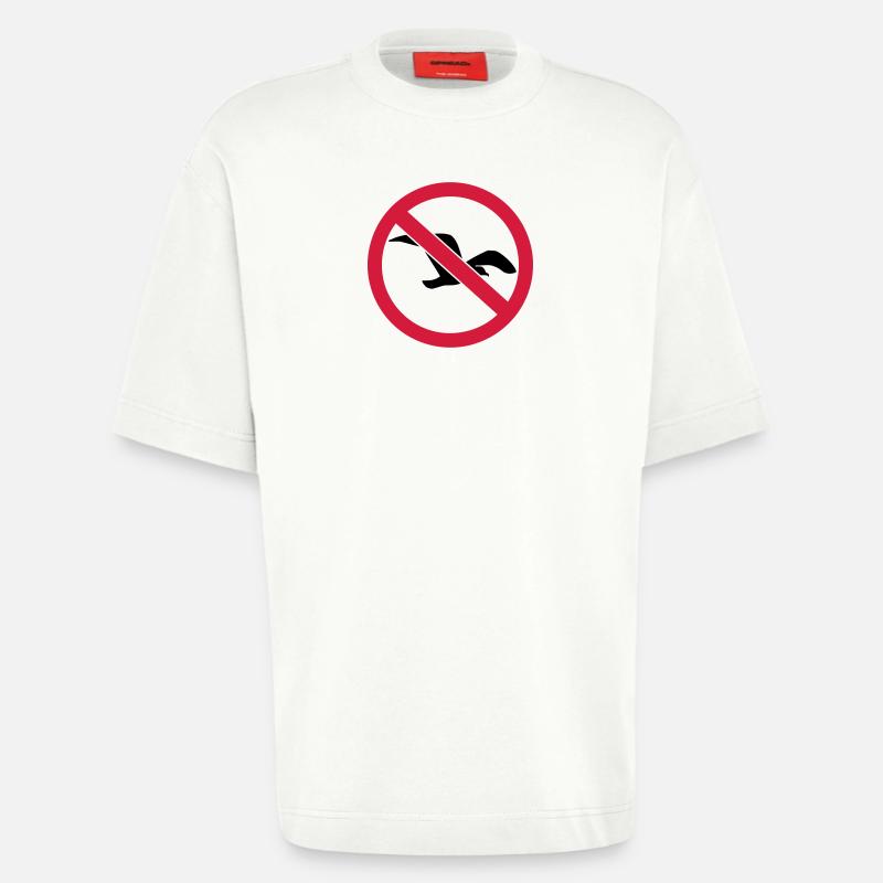 Möwe - Heavyweight T-Shirt - made by SPREAD  - OFF WHITE