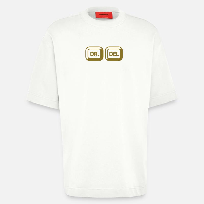 Doktor delete | 1c - Heavyweight T-Shirt - made by SPREAD  - OFF WHITE