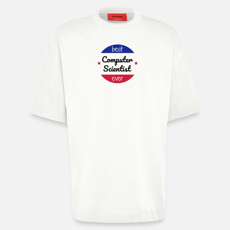 Computer / Informatiker / Aussenseiter / Ingenieur - Heavyweight T-Shirt - made by SPREAD  - OFF WHITE
