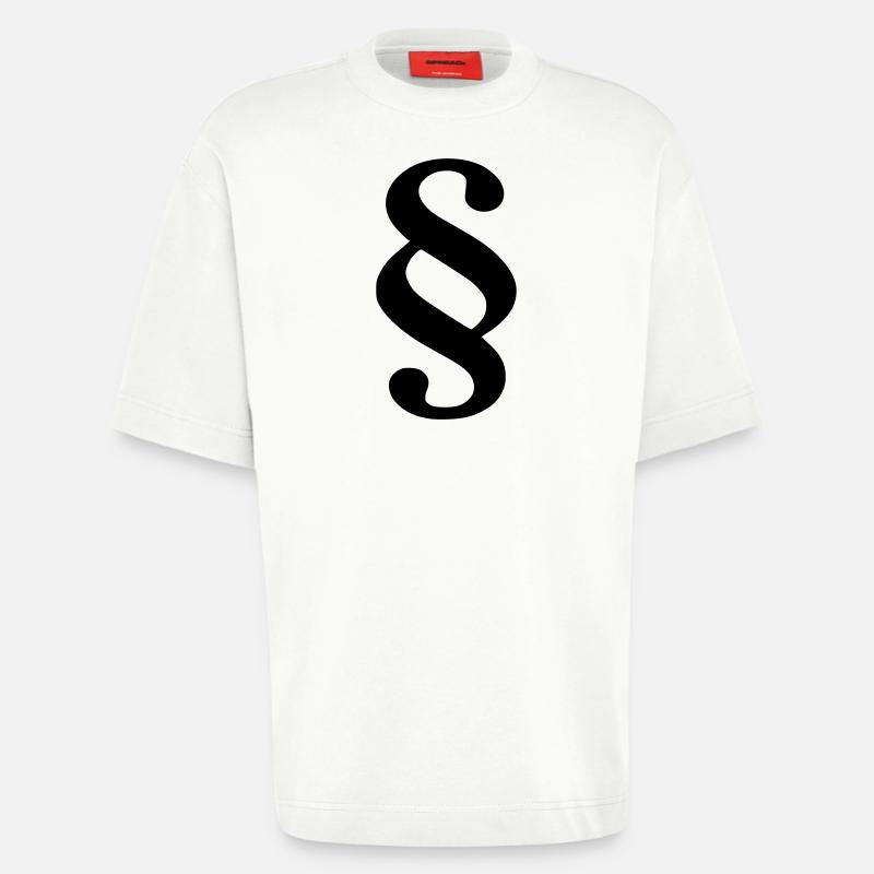 Paragraph - Heavyweight T-Shirt - made by SPREAD - OFF WHITE