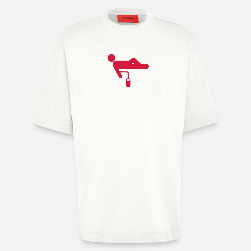 Blutspende - Heavyweight T-Shirt - made by SPREAD - OFF WHITE