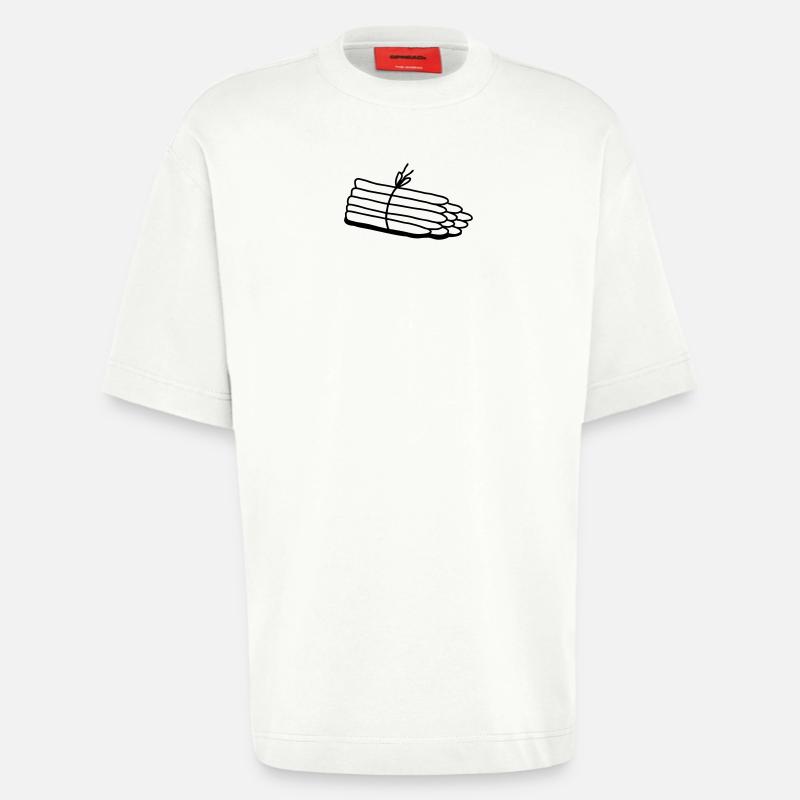 Spargel - Stangenspargel - Heavyweight T-Shirt - made by SPREAD  - OFF WHITE