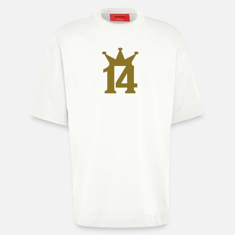 14 krone c1w7 - Heavyweight T-Shirt - made by SPREAD - OFF WHITE