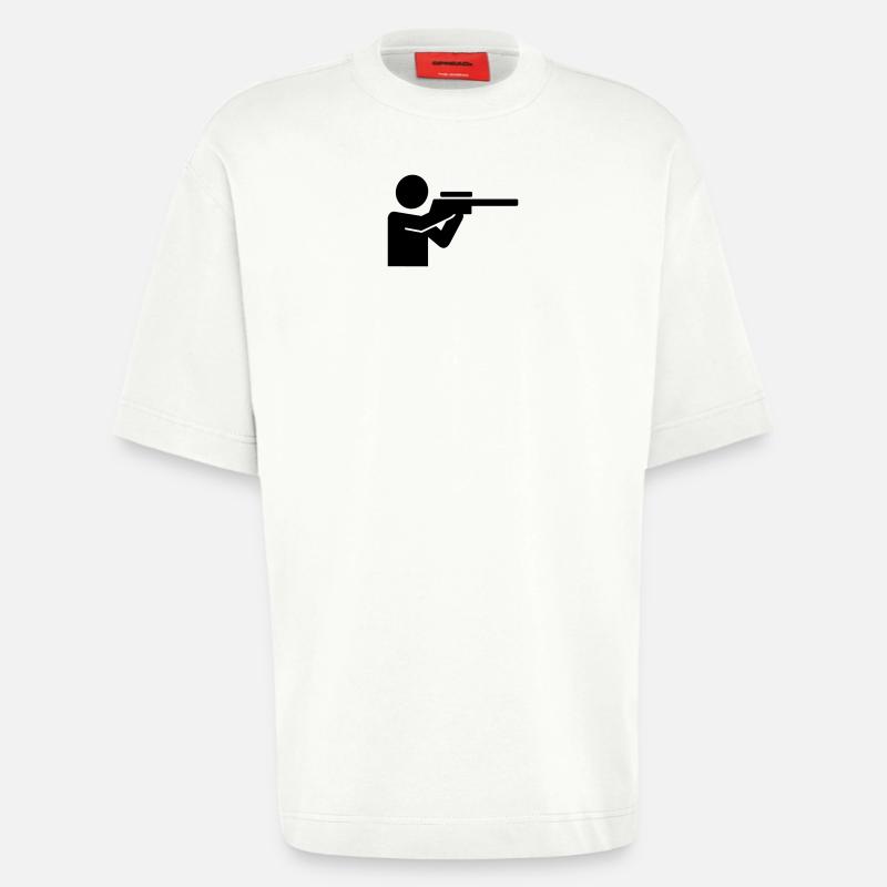 Jäger - Heavyweight T-Shirt - made by SPREAD  - OFF WHITE