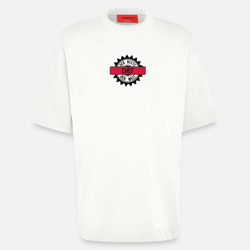der beste chef 2c - Heavyweight T-Shirt - made by SPREAD  - OFF WHITE