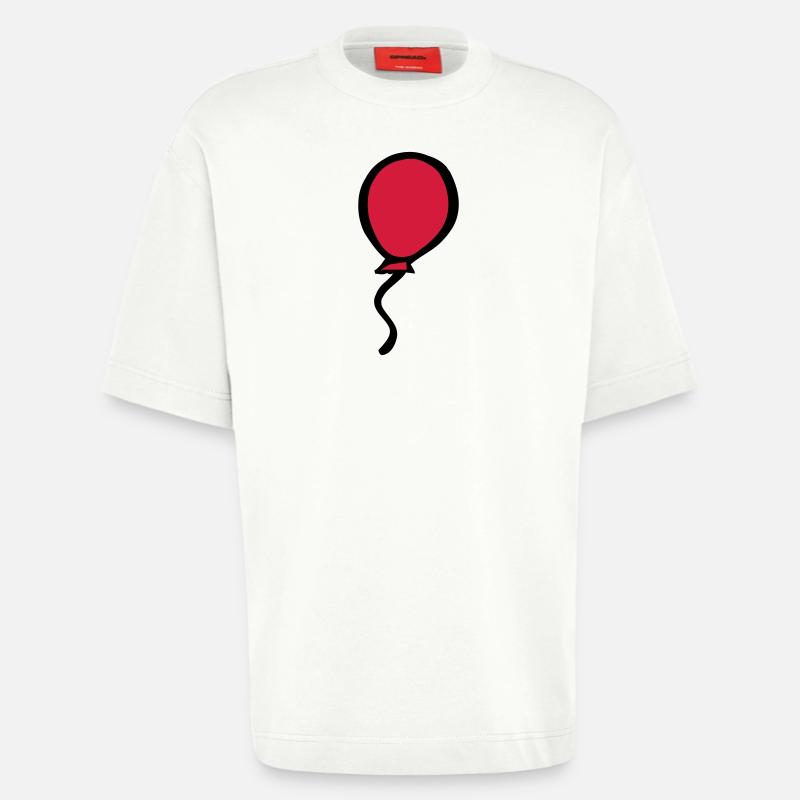 Balloon - Heavyweight T-Shirt - made by SPREAD  - OFF WHITE