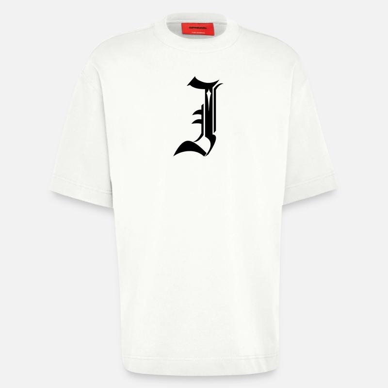 J - T-shirt bio épais oversize fabriqué en UE - OFF WHITE