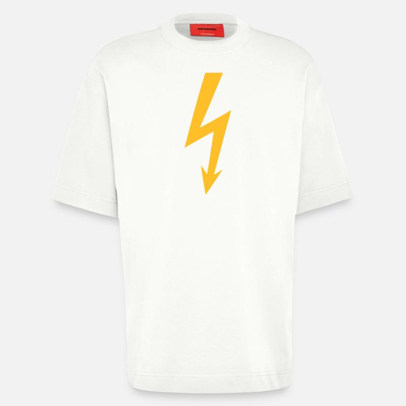 Blitz - Heavyweight T-Shirt - made by SPREAD  - OFF WHITE