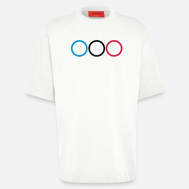 3_anneau - Heavyweight T-Shirt - made by SPREAD  - OFF WHITE