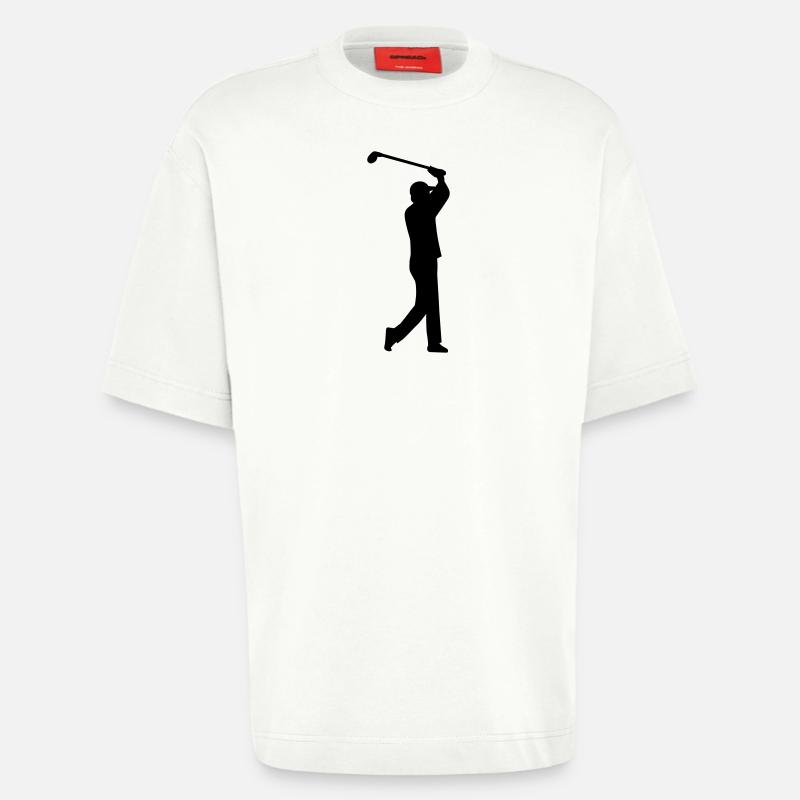 Golf - Heavyweight T-Shirt - made by SPREAD  - OFF WHITE
