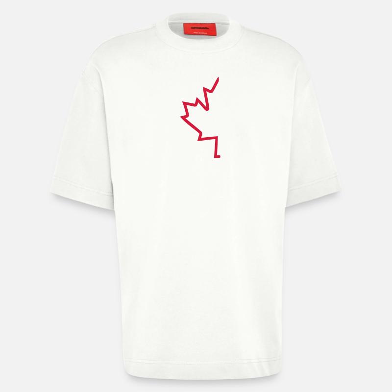 Kanada - Heavyweight T-Shirt - made by SPREAD  - OFF WHITE
