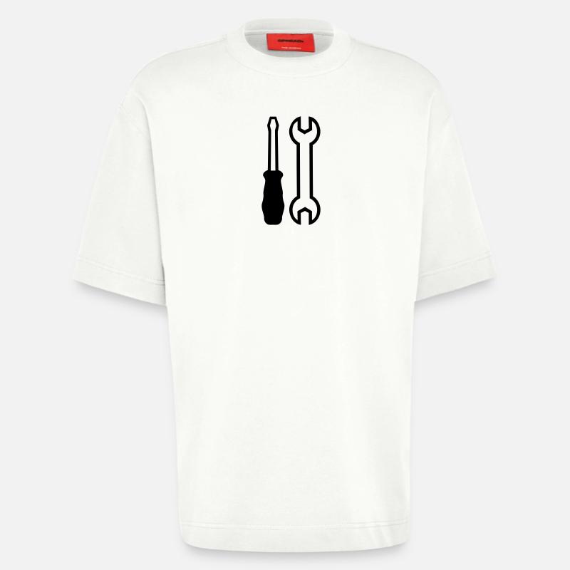 Werkzeug - Heavyweight T-Shirt - made by SPREAD - OFF WHITE
