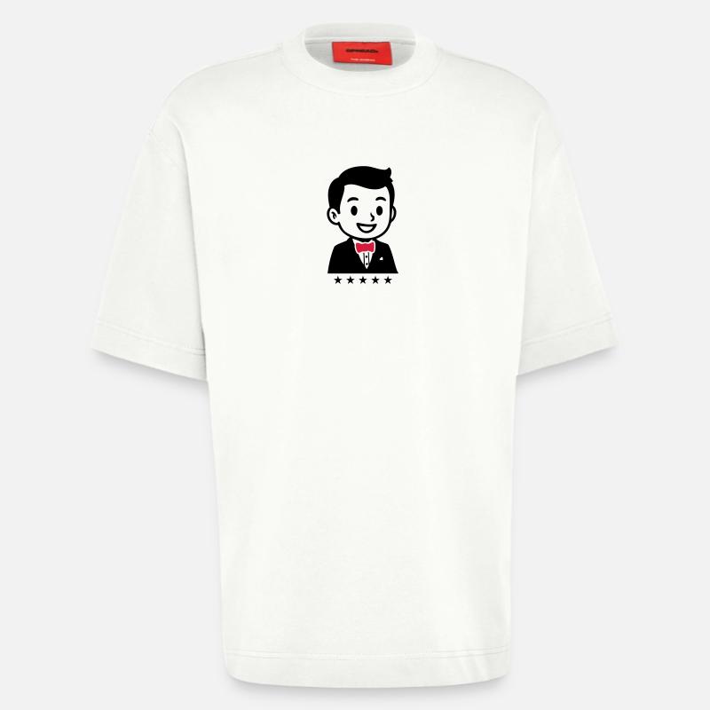 Bräutigam - Heavyweight T-Shirt - made by SPREAD  - OFF WHITE