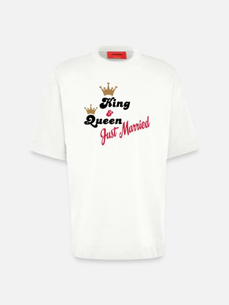 wedding - Heavyweight T-Shirt - made by SPREAD  - OFF WHITE