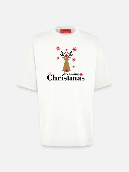 weihnachten - Heavyweight T-Shirt - made by SPREAD  - OFF WHITE