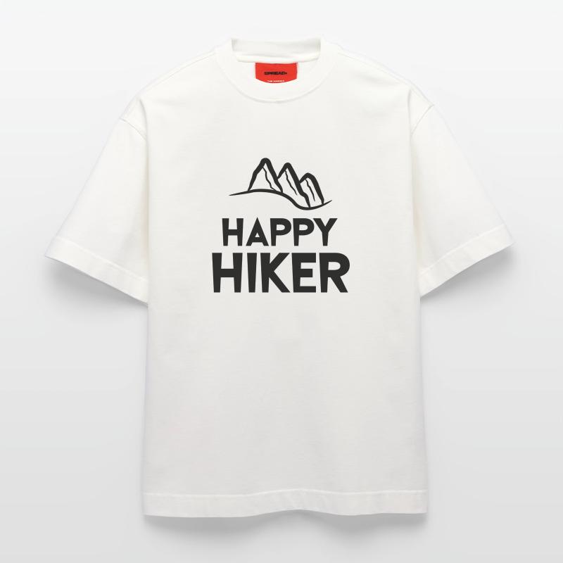 Hiking Hike Nature Experience Wanderer Statement Heavyweight T-Shirt - made by SPREAD 