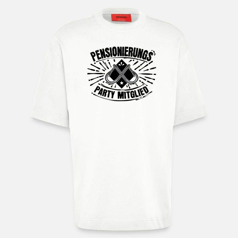 Lebensabend Senior Statement Abschied Ruhestand - Heavyweight T-Shirt - made by SPREAD  - OFF WHITE