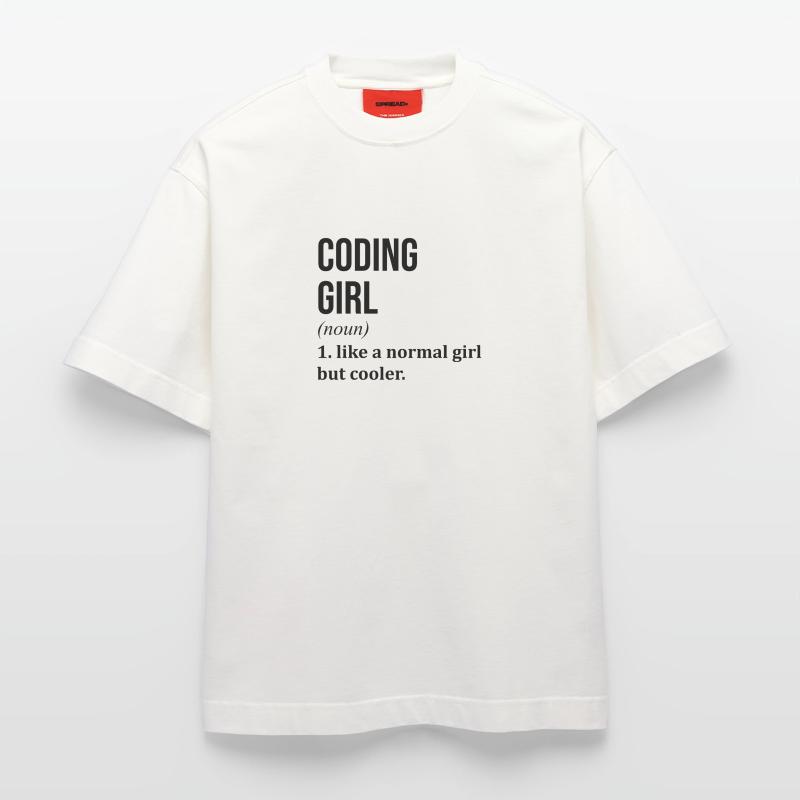 Coding Heavyweight T-Shirt - made by SPREAD 