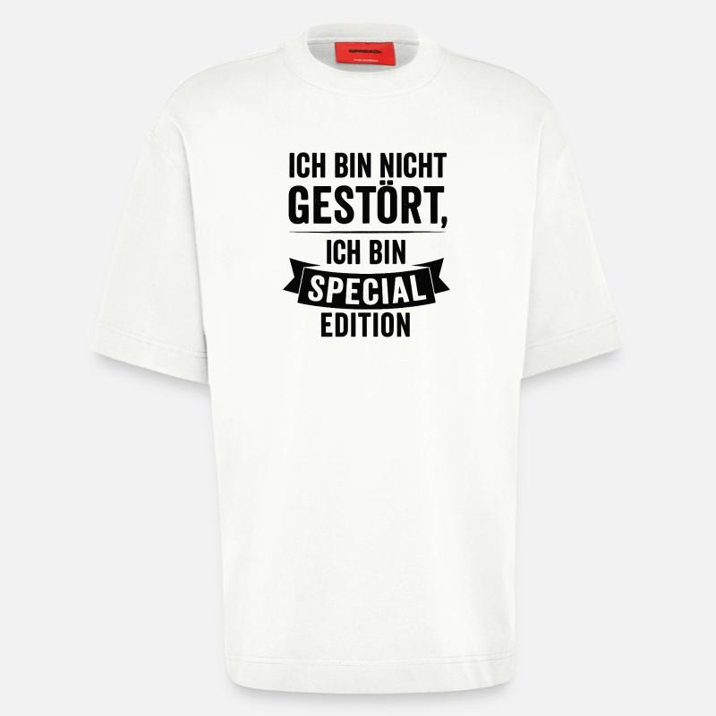 Ich bin Special Edition - Heavyweight T-Shirt - made by SPREAD - OFF WHITE