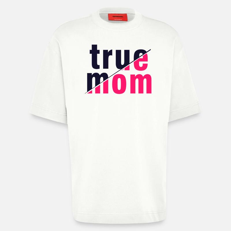 Wahre Mama Mutter Liebe Authentizitätskunst - Heavyweight T-Shirt - made by SPREAD - OFF WHITE