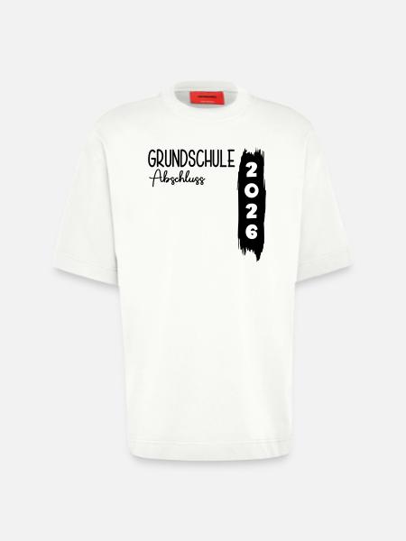 Grundschule Abschluss 2026 - Heavyweight T-Shirt - made by SPREAD - OFF WHITE