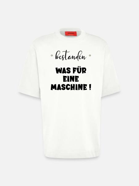 Abschluss Bestanden - Maschine - Heavyweight T-Shirt - made by SPREAD  - OFF WHITE