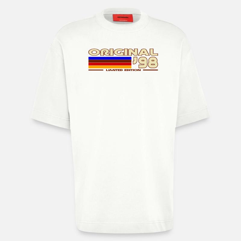 Originales 98er Retro Rainbow - Heavyweight T-Shirt - made by SPREAD  - OFF WHITE