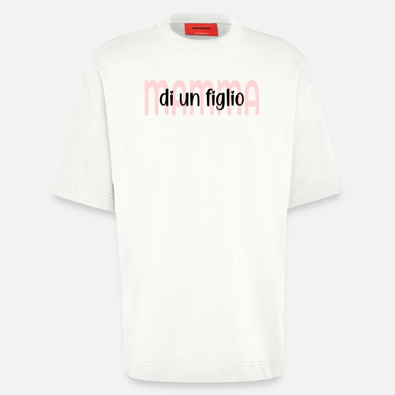 Mutter eines Kindes - Heavyweight T-Shirt - made by SPREAD - OFF WHITE
