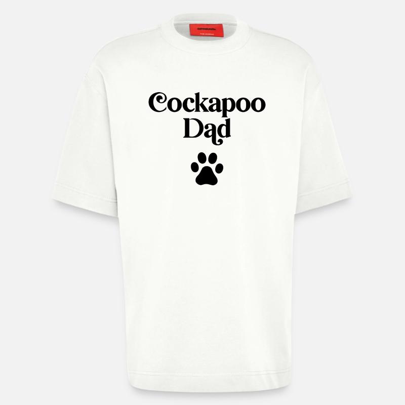 Cockapoo Dad - Heavyweight T-Shirt - made by SPREAD  - OFF WHITE