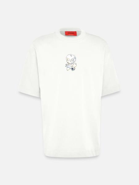 Sir Stemalot - Heavyweight T-Shirt - made by SPREAD - OFF WHITE