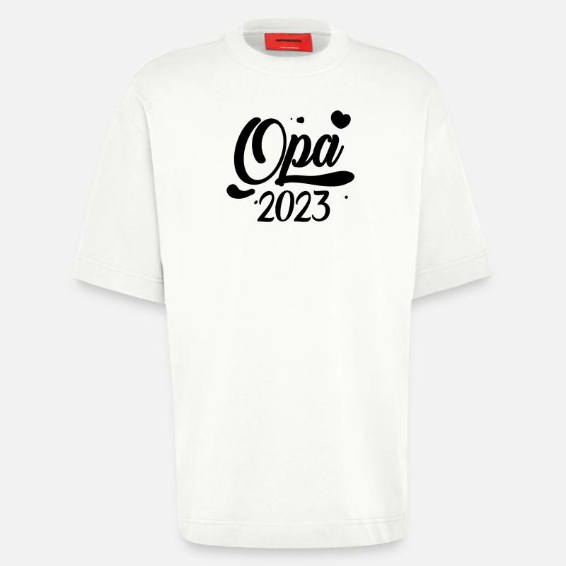 Opa 2023 loading - Heavyweight T-Shirt - made by SPREAD  - OFF WHITE