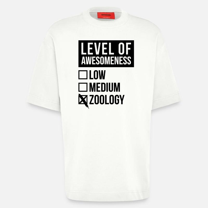 Zoology - Heavyweight T-Shirt - made by SPREAD  - OFF WHITE