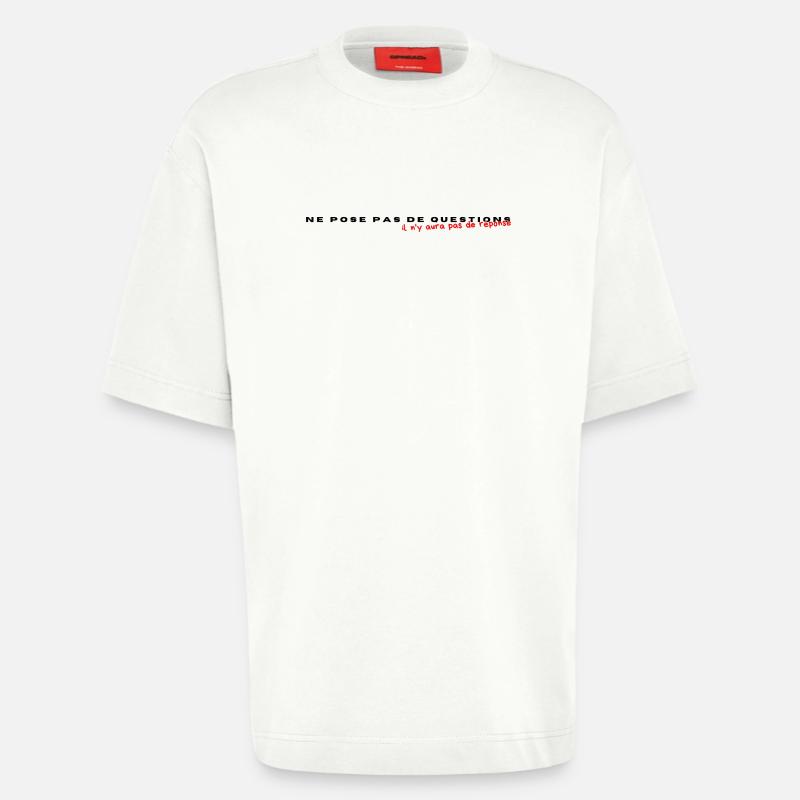 8A58F78B 9D47 4A6A 8141 A801CA2805B9 - Heavyweight T-Shirt - made by SPREAD  - OFF WHITE