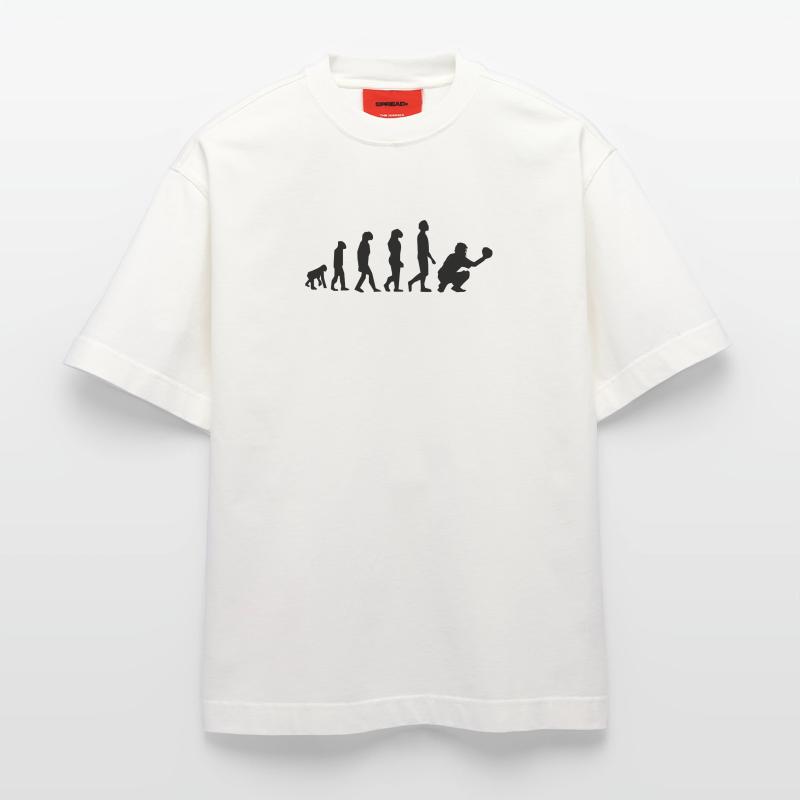 Evolution Baseball / Baseballspieler Heavyweight T-Shirt - made by SPREAD 