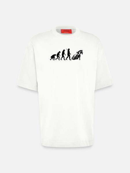 Speedway - Heavyweight T-Shirt - made by SPREAD - OFF WHITE