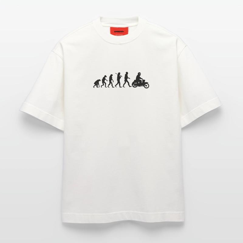 avaler évolution T-shirt bio épais oversize fabriqué en UE