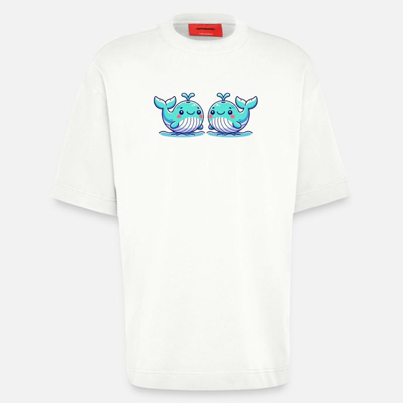 wal comic 2 - Heavyweight T-Shirt - made by SPREAD  - OFF WHITE