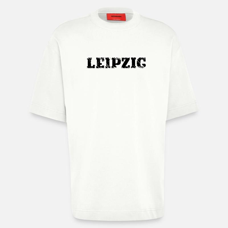 Leipzig - Heavyweight T-Shirt - made by SPREAD  - OFF WHITE