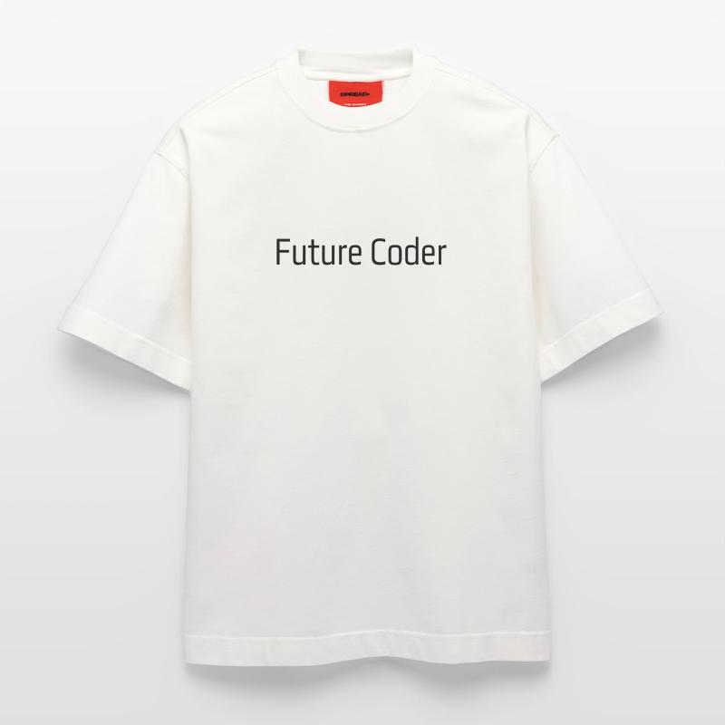 Future Coder Heavyweight T-Shirt - made by SPREAD 