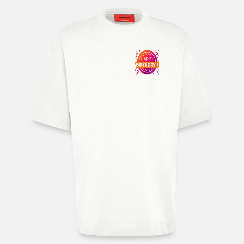 CONGRATULATIONS - Heavyweight T-Shirt - made by SPREAD  - OFF WHITE