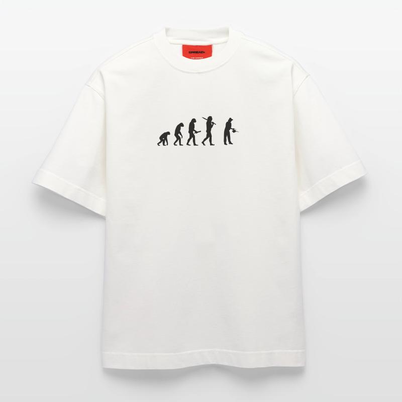 gaertner evolution développement de progrès T-shirt bio épais oversize fabriqué en UE