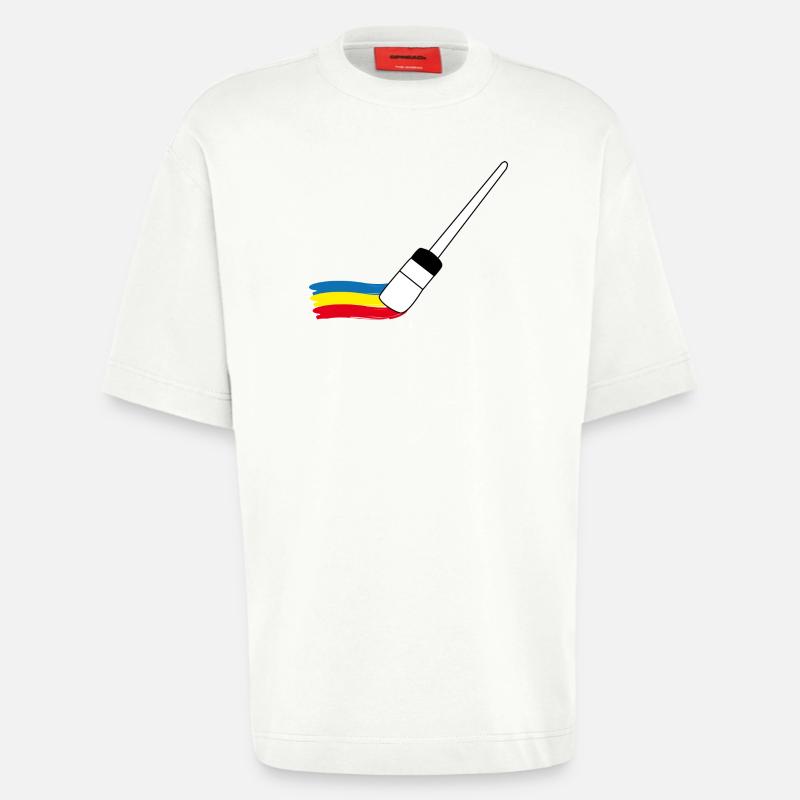Painter | Painter | Painter painter - Heavyweight T-Shirt - made by SPREAD - OFF WHITE